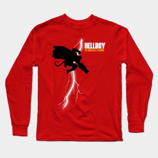 HELLBOY : DKR parody Long Sleeve T-Shirt